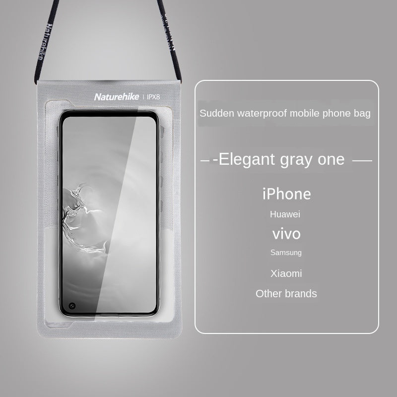 Mobile Phone Waterproof Bag TPU Swimming Waterproof Phone Case Touch Screen Sealed Diving
