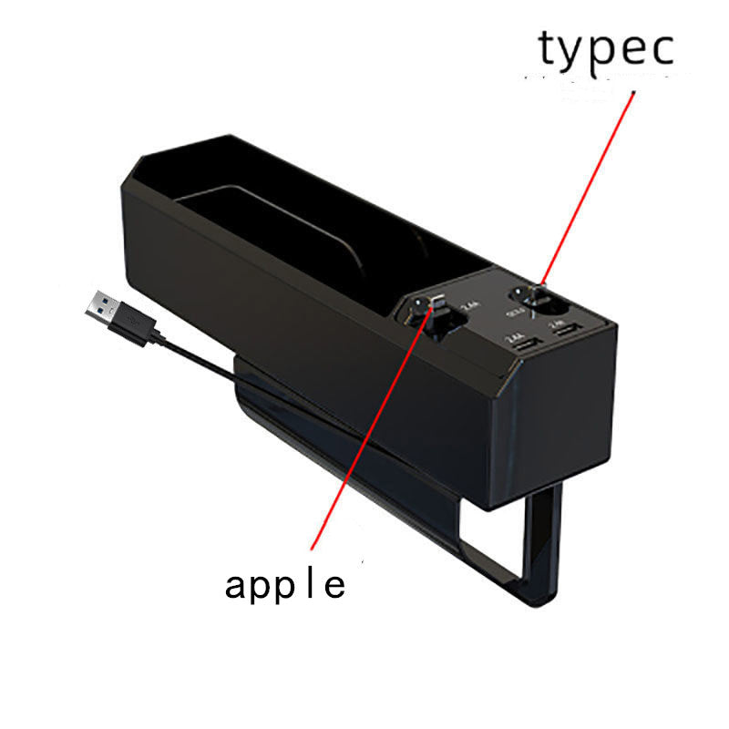 USB Multi-function Storage Car Seat Clip Storage Box
