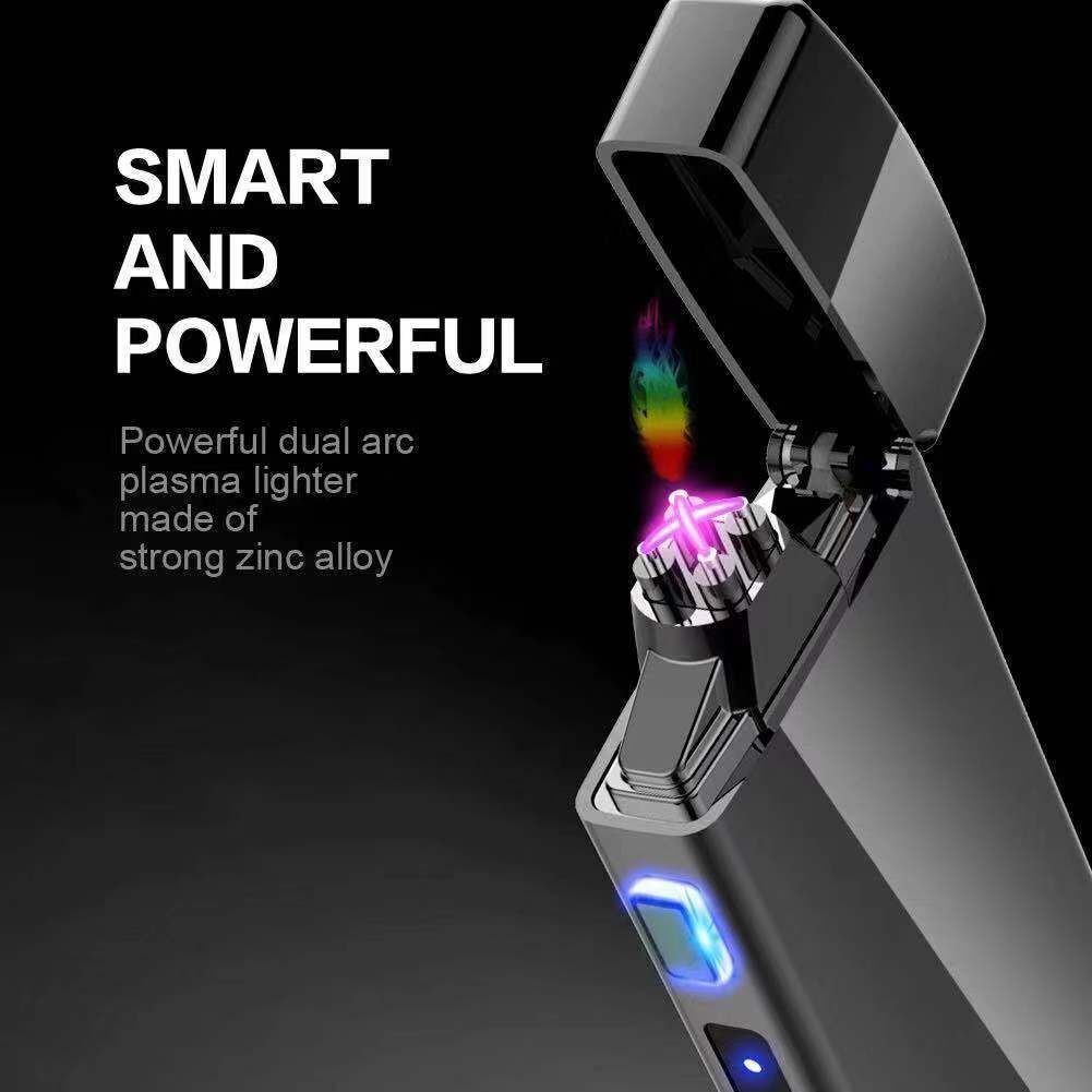 USB charging button lighter