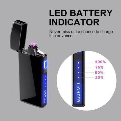 USB charging button lighter