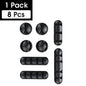 Simple Silicone Data Cable Fixed Cable Organizer Storage