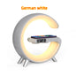 New Intelligent G Shaped LED Lamp Bluetooth Speake Wireless Charger Atmosphere Lamp App Control For Bedroom Home Decor