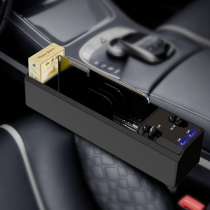 USB Multi-function Storage Car Seat Clip Storage Box
