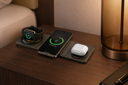 FoldCharge 3-in-1 Wireless Charger